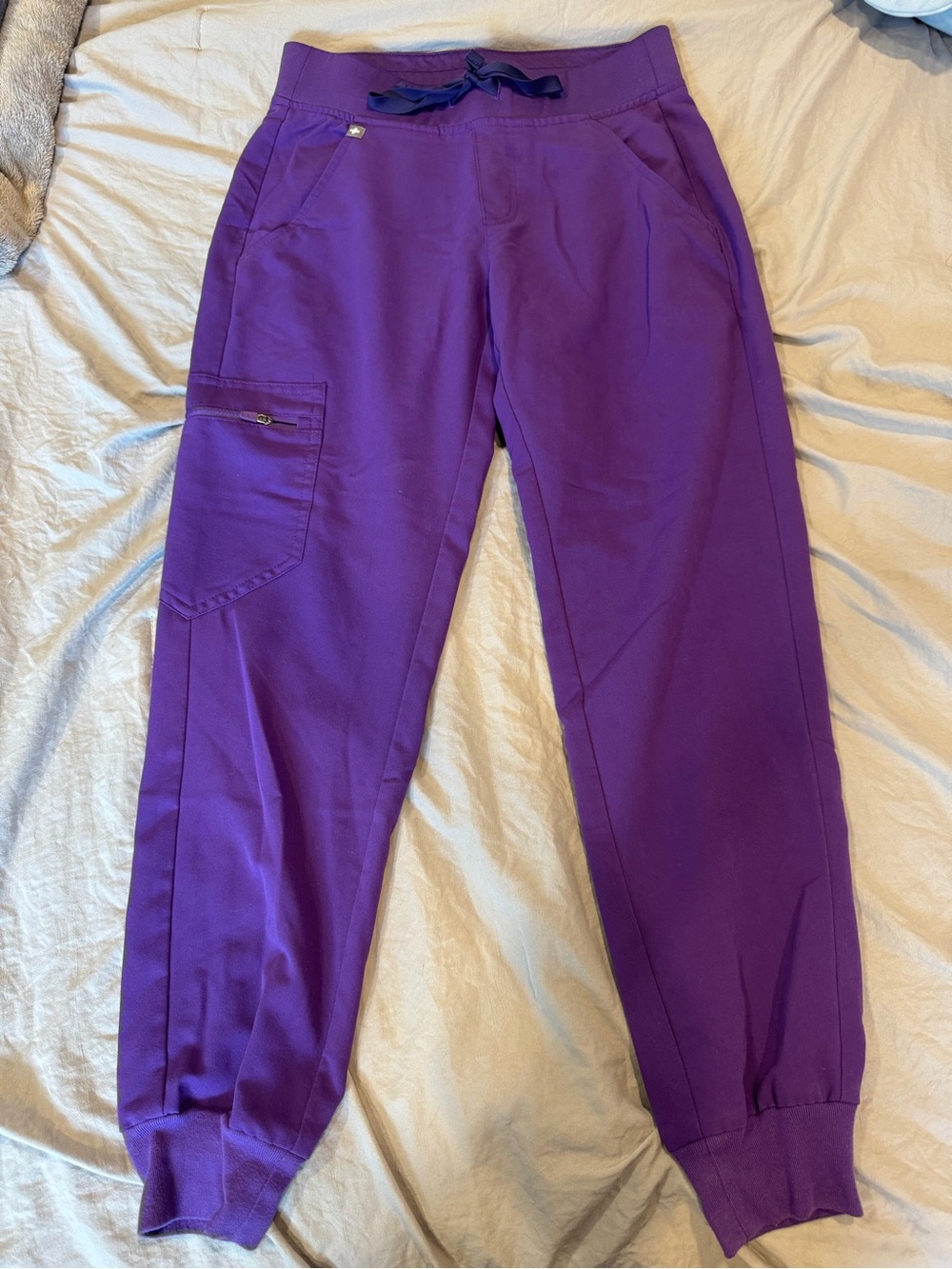 Figs Women's Purple Scrub Joggers